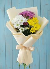 Букет цветов из:  Хризантемы в Марков Лес