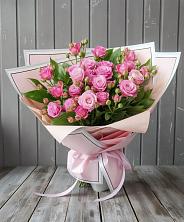 Букет Розовый кустик в Марков Лес