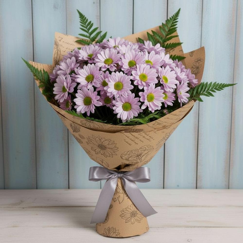 Букет цветов из: Хризантемы в Марков Лес