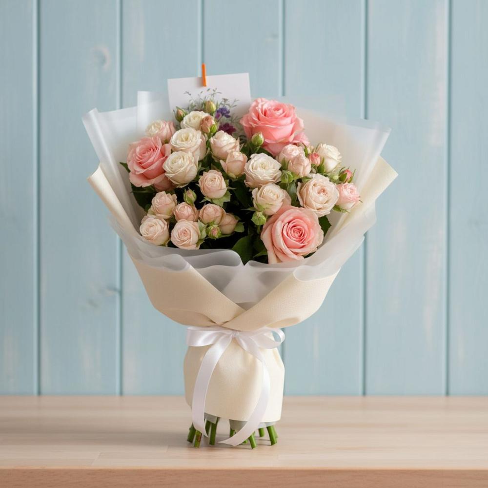 Букет цветов из: Розы в Марков Лес