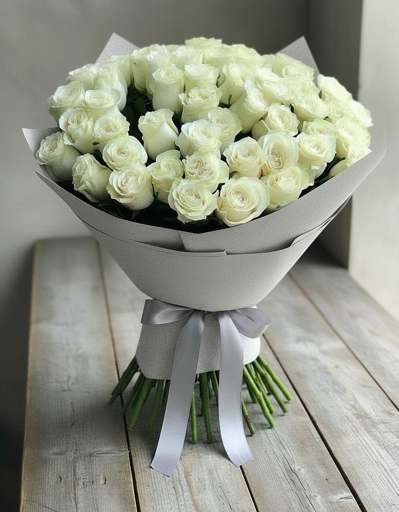 Букет 35 Белых роз в Марков Лес