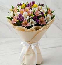Букет цветов из:  Альстромерии #REPLACE_PRED# Марков Лес