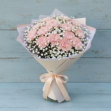 Букет цветов из:  Гвоздики #REPLACE_PRED# Марков Лес