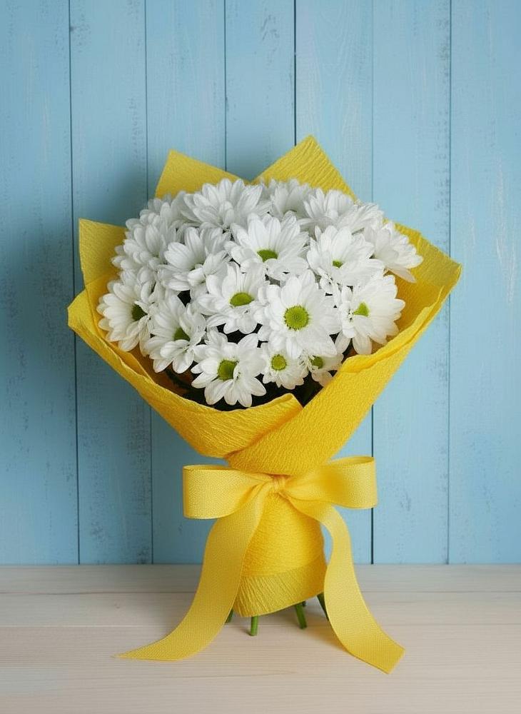 Букет цветов из: Хризантемы в Марков Лес