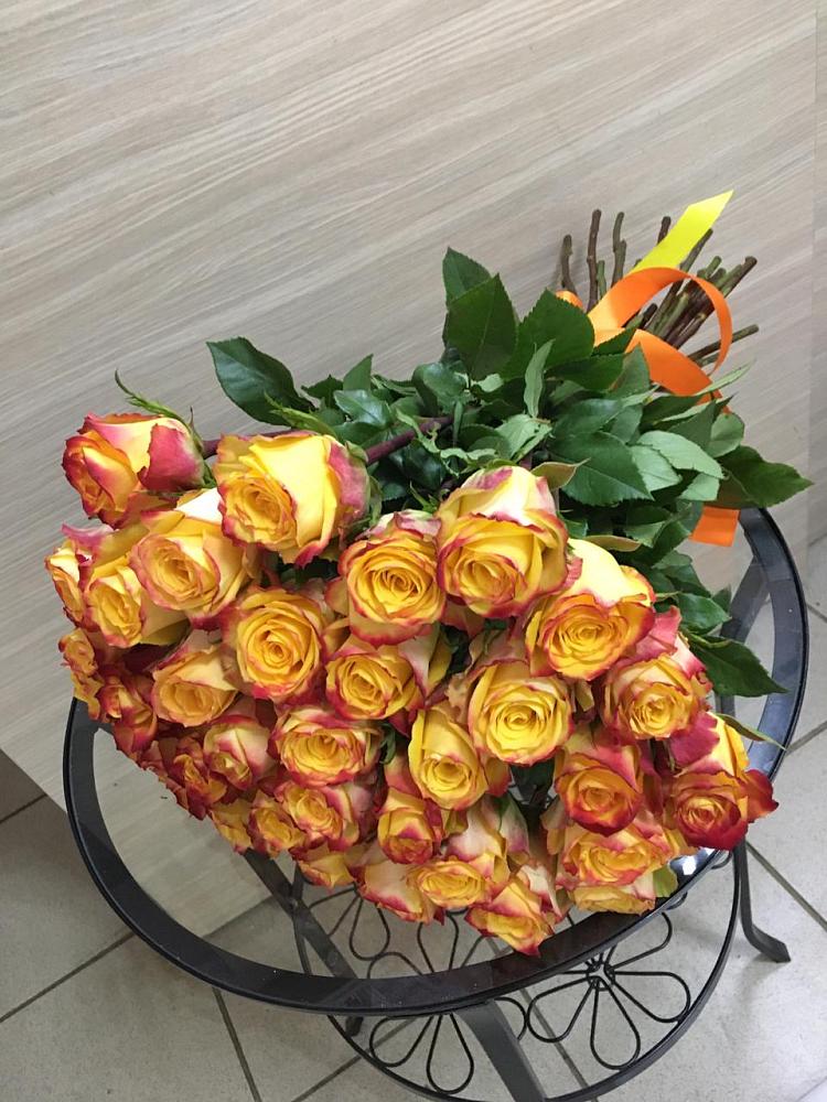 Букет Желтые розы в Марков Лес