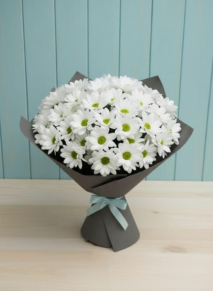 Букет цветов из: Хризантемы в Марков Лес