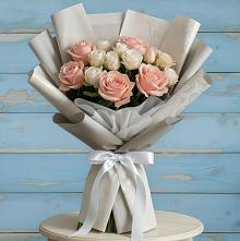 Букет цветов из:  Розы в Марков Лес