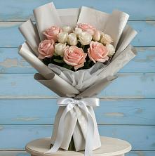 Букет цветов из:  Розы в Марков Лес