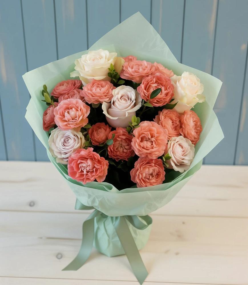 Букет цветов из: Розы в Марков Лес