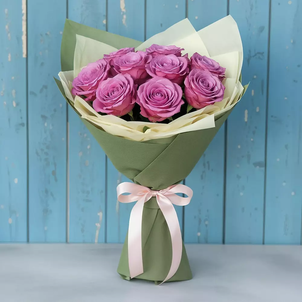 Букет Розы Фёрст Леди в Марков Лес