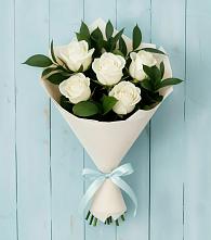 Букет цветов из:  Розы в Марков Лес