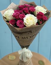 Букет цветов из:  Розы в Марков Лес