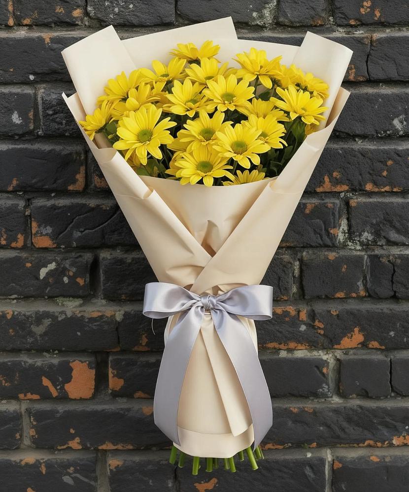 Букет цветов из: Хризантемы в Марков Лес