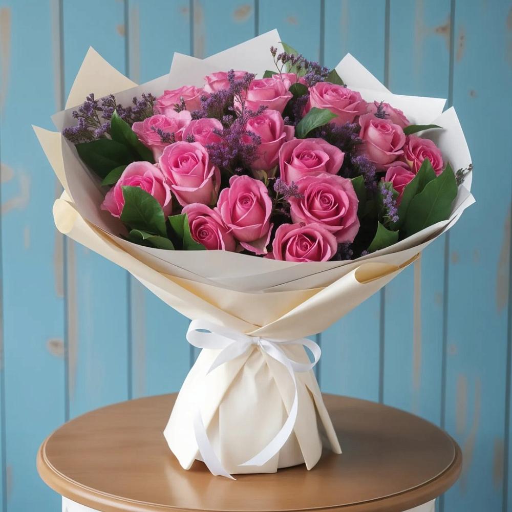 Букет цветов из: Розы в Марков Лес