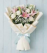 Букет цветов из:  Лилии в Марков Лес